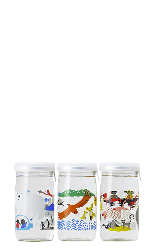 sowoozooセット Zoo Zutto Asahiyama Junmai Cup Set — MTC Sake